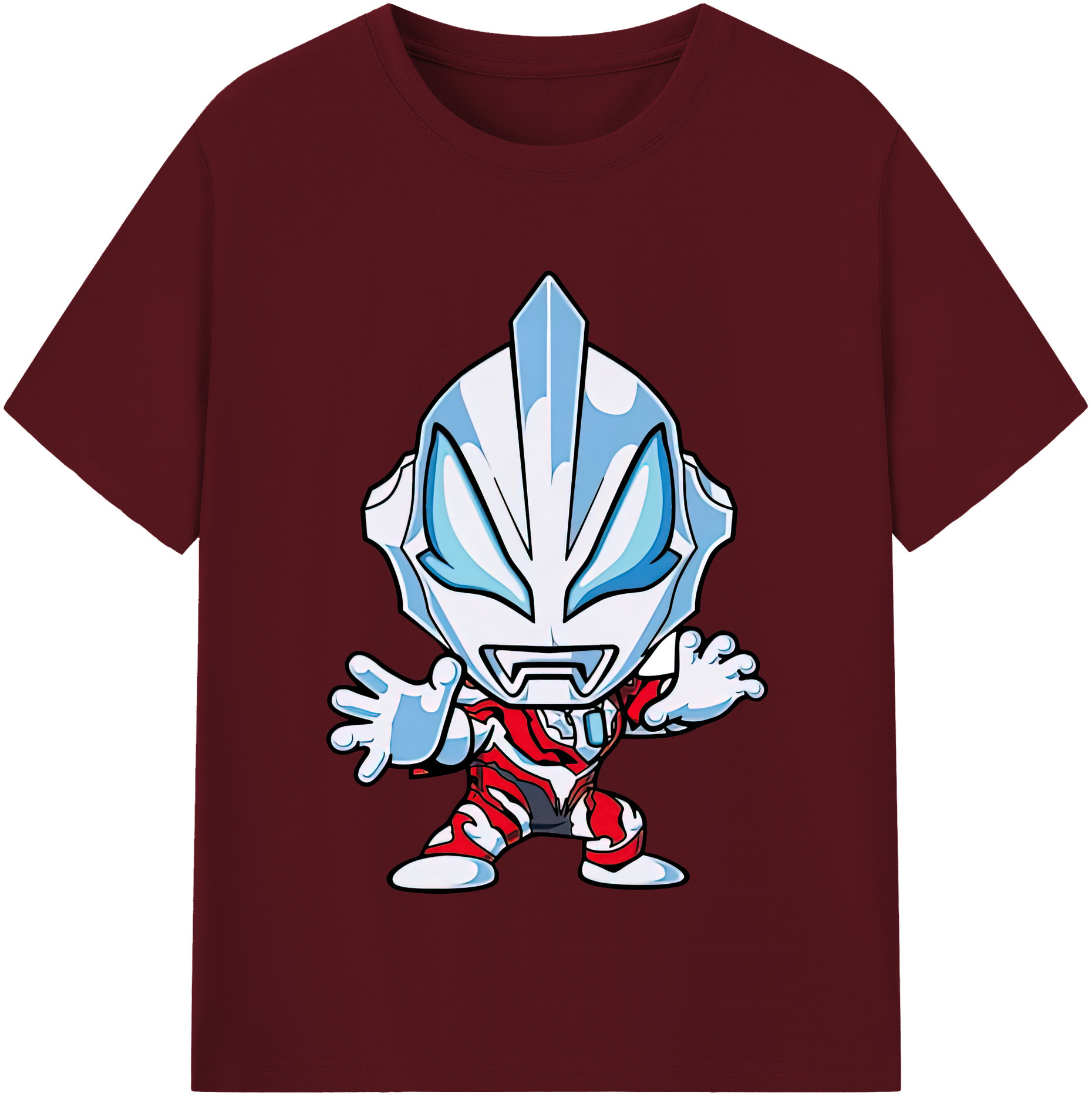 （画像用） ウルトラマン Ultraman 綿100％半袖Tシャツ（フロントプリント）
